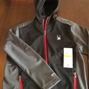 😍NWT‼️Spyder Full ZIP Men’s waterproof jacket!